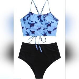 ZAFUL High Waisted two Piece Bathing suit